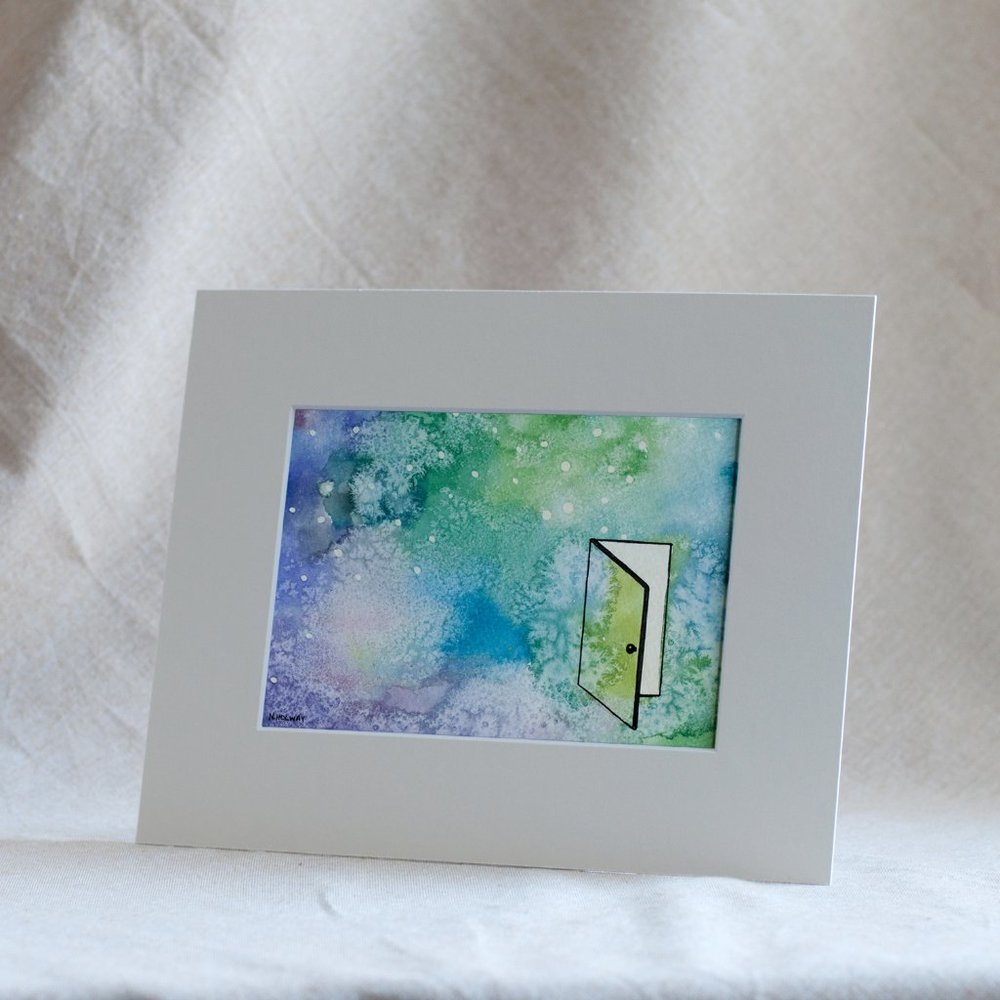 "Discovery" Original Watercolour Painting